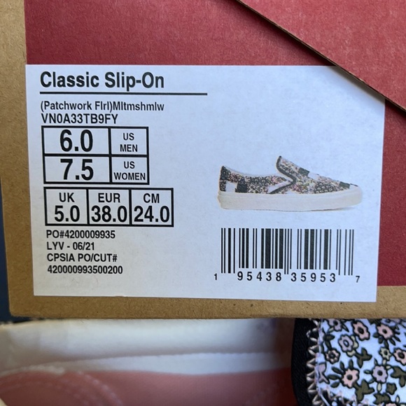 Vans Classic Slip-On Patchwork Floral WMNS - Picture 16 of 16